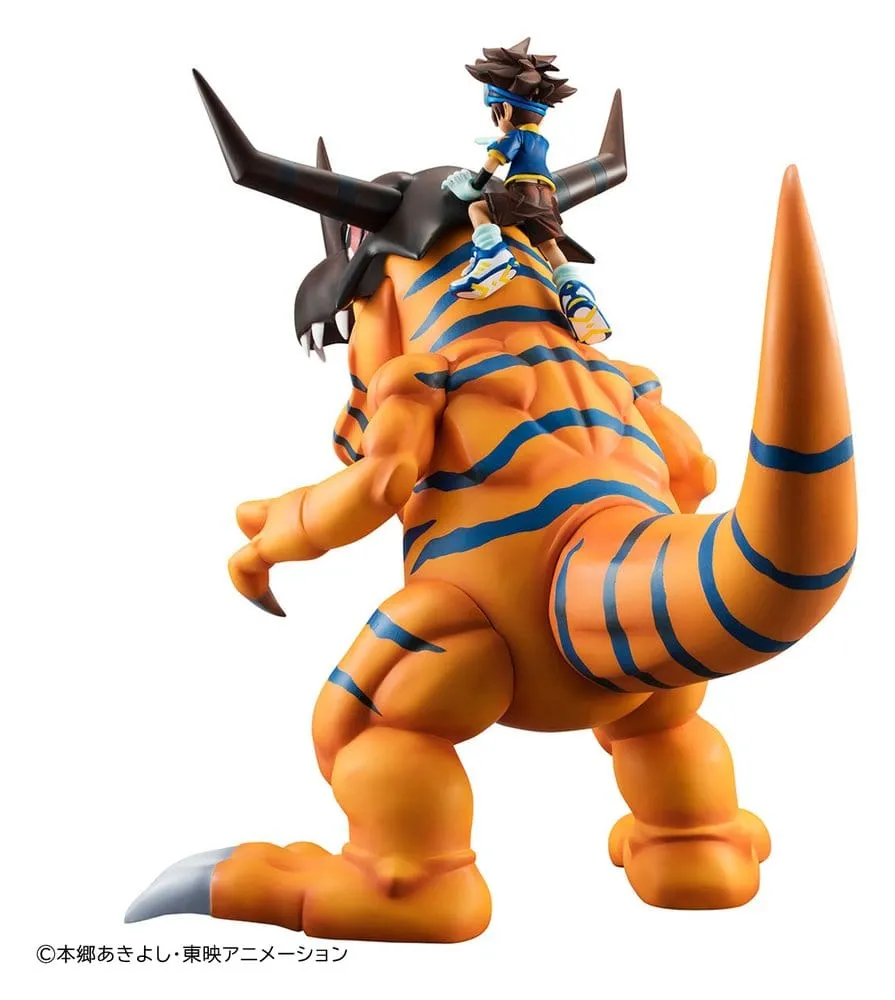 Digimon Adventure Precious G.E.M. Series PVC Figure Greymon & Taichi Yagami 25 cm (Repeat)